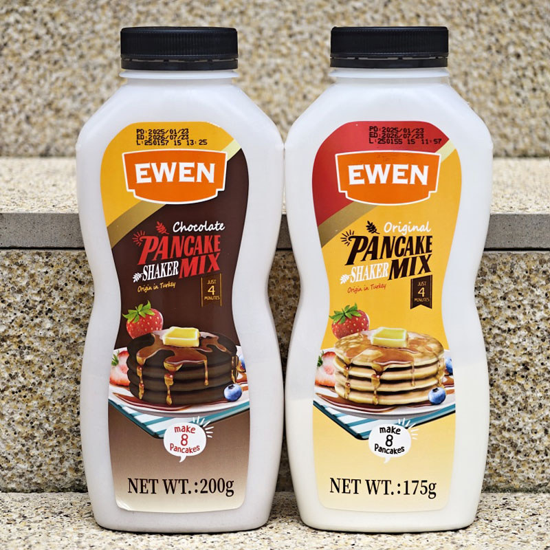 รสช็อคโกแลตมัฟฟินผสม PANCAKE MIX SHAKER ขวด PANCAKE MIX Premix MIX PANCAKE MIX SHAKER