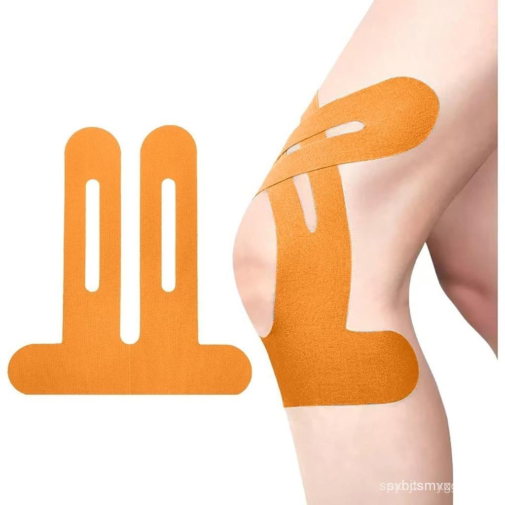 20pcs Precut Kinesiology Tape for Knees, Knee Support & Stability, Elastic Knee Support & Stability,