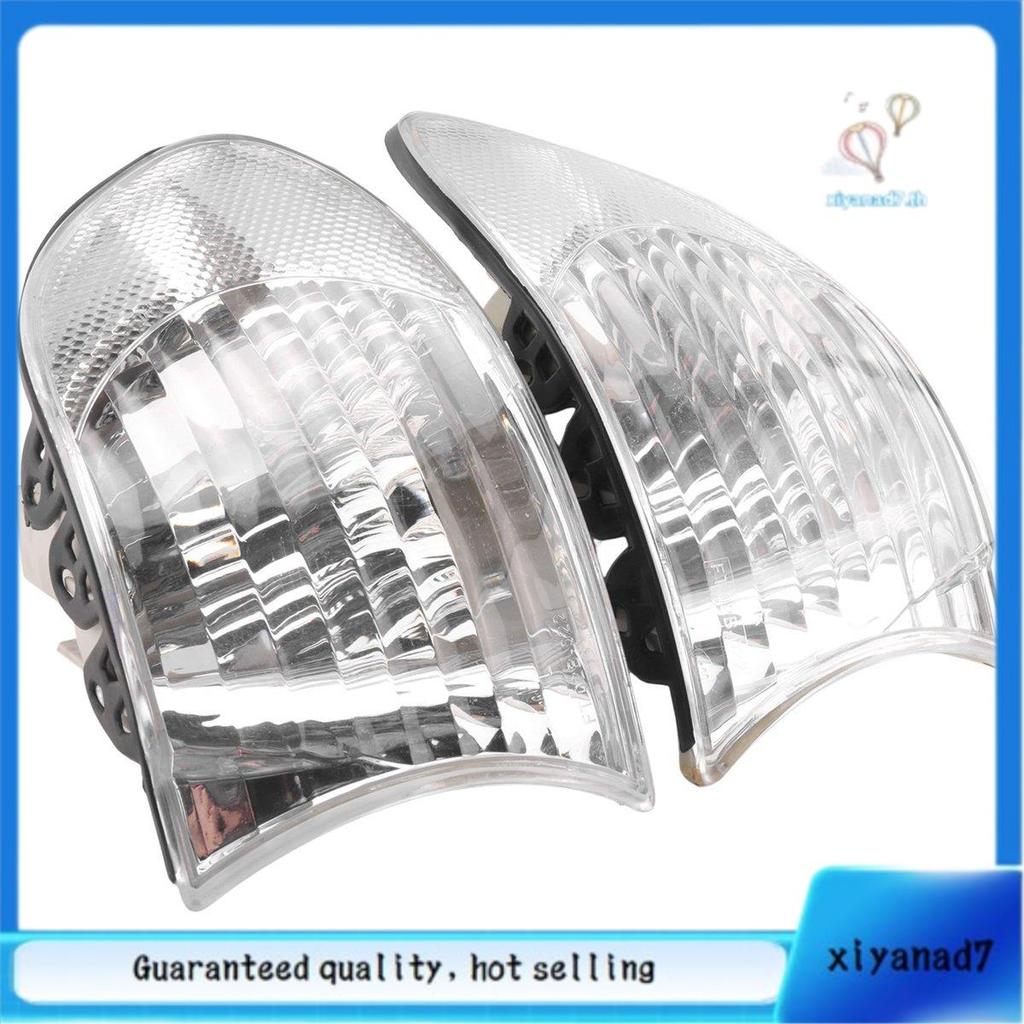 [xiyanad7.th]ไฟมุมใสเลนส์ 1 คู่สําหรับ 7-Series E38 1999-2001 63138379108 63138379107 อะไหล่ไฟเลี้ยว