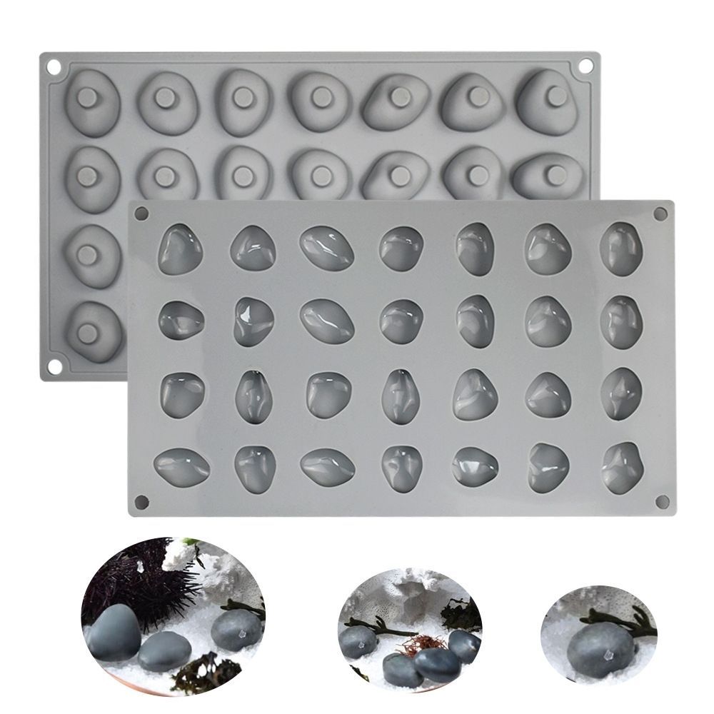 28 Cobblestone Creative โมเลกุลทําอาหารแม่พิมพ์ซิลิโคนจีนอาหารจานตกแต่งเบเกอรี่แม่พิมพ์ช็อกโกแลตแม่พ