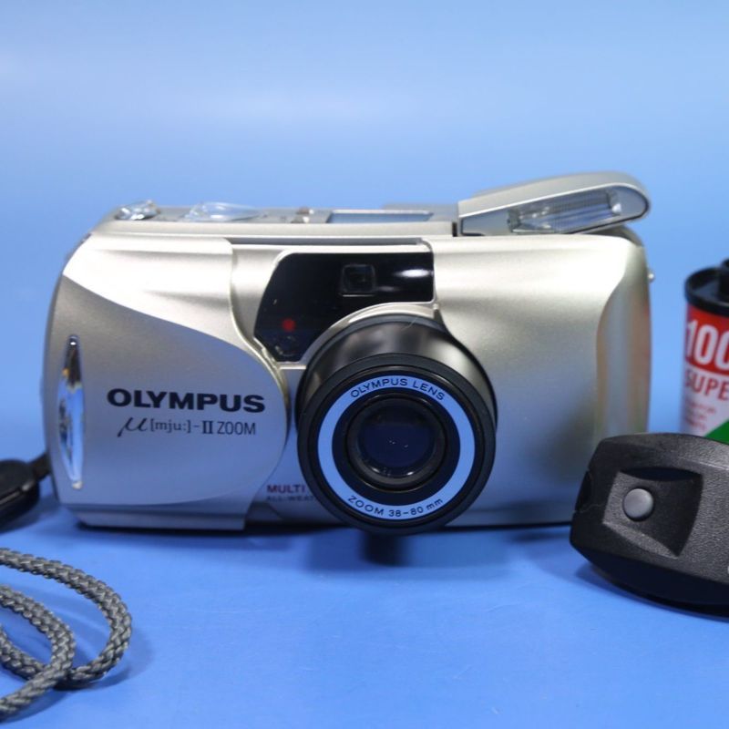 Meipin OLYMPUS OLYMPUS U2 ซูมกล้องฟิล์มซูมกล้องฟิล์มอัตโนมัติจุดยิง GZ5R
