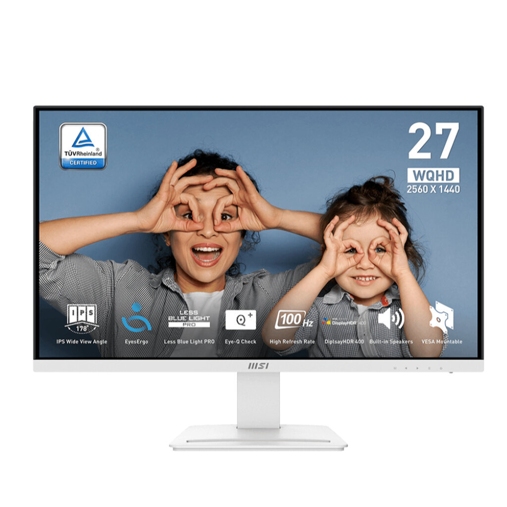MONITOR MSI PRO MP273QW E2 27" QHD 2K HDR 100 Hz IPS