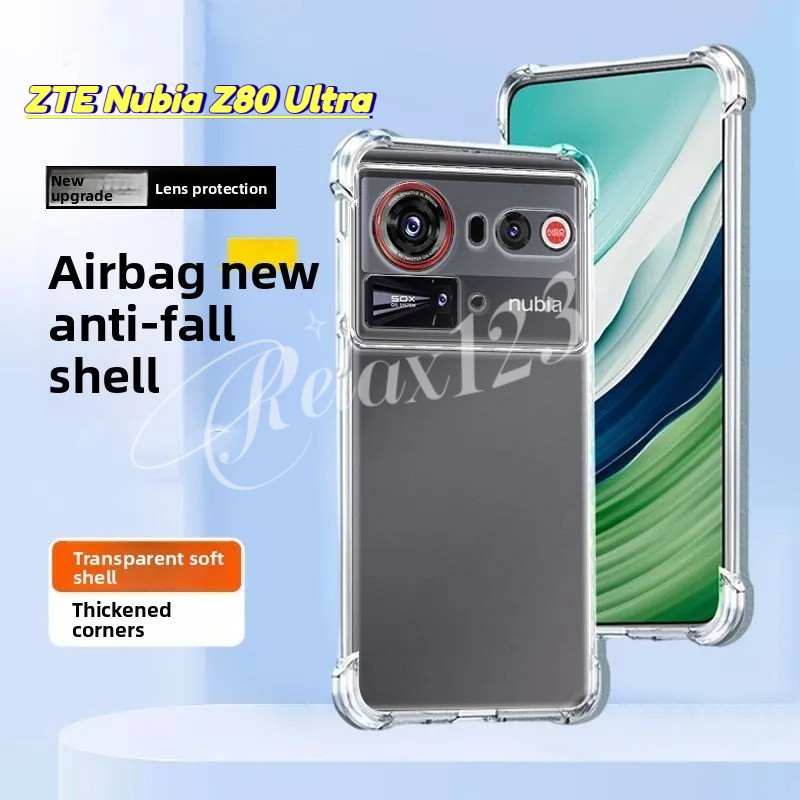 สําหรับ ZTE Nubia Z80 Ultra 5G 2025 ซิลิโคนนุ่ม TPU สําหรับ ZTE Nubia Z80 Ultra nubiaZ80 Ultra ZTE n