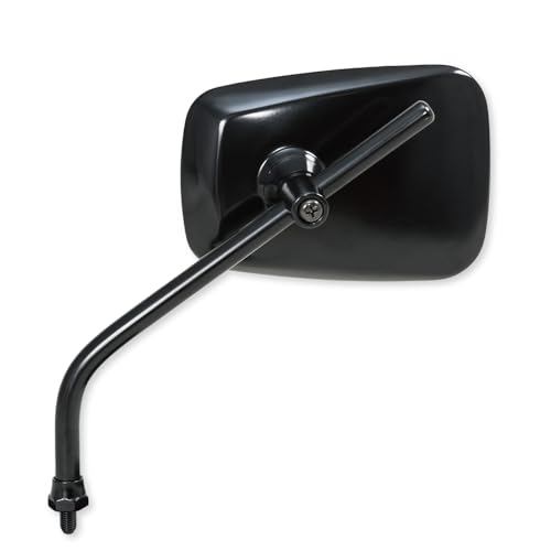 TANAX Bike Mirror Napoleon AZ-104-8 Black Universal for Left and Right 8mm Right-Hand Thread