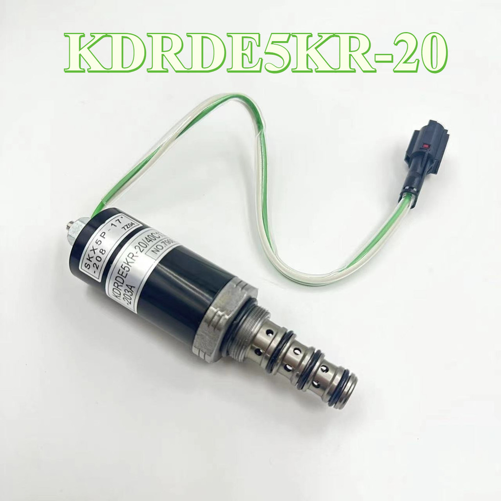 SKX5P-17-210 KDRDE5KR-20 40C13-203A EZ20V00018F1 โซลินอยด์วาล์วสําหรับ Kobelco SK200-6E SK230-6E SK2