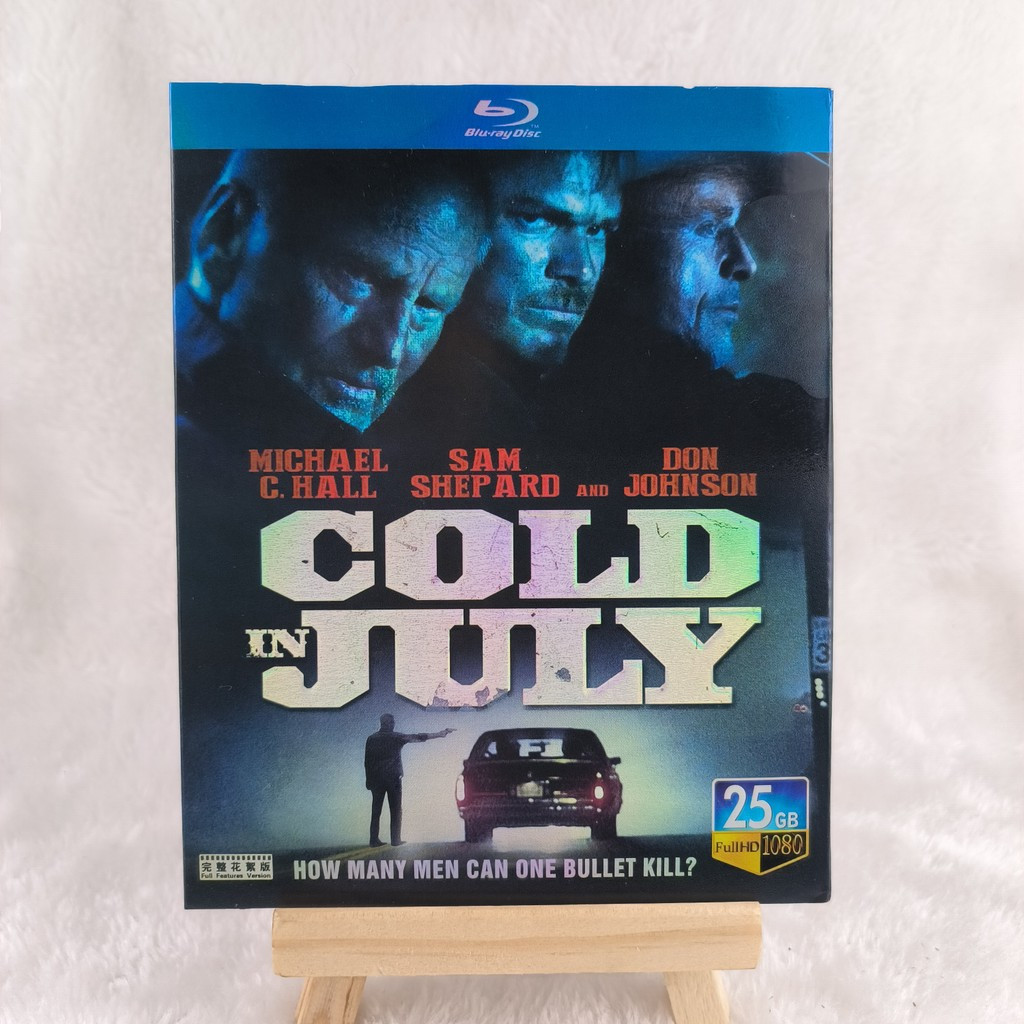 A401 ภาพยนตร์ Blu-ray Cold In July (2014) BD25 English Spanish C0103