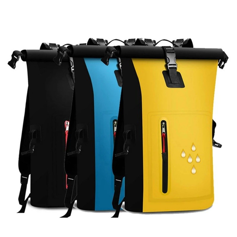 25L Outdoor PVC Waterproof Swimming Bag Large Capacity Camping Water Dry Bag Backpack Airtight Ocean
