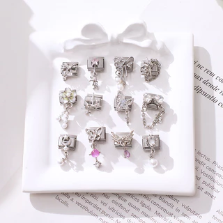 โมดูลสแตนเลสอิตาเลียนสำหรับสร้อยข้อมือ พร้อมชาร์ม DIY
