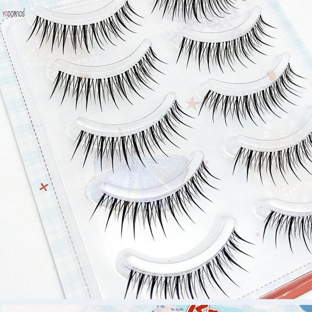 Reuseable One Piece ขนตาปลอมธรรมชาติ Spiry Wispy หนา Eye Lash สบายสําหรับสวมใส่ทุกวัน - รูปที่ 3