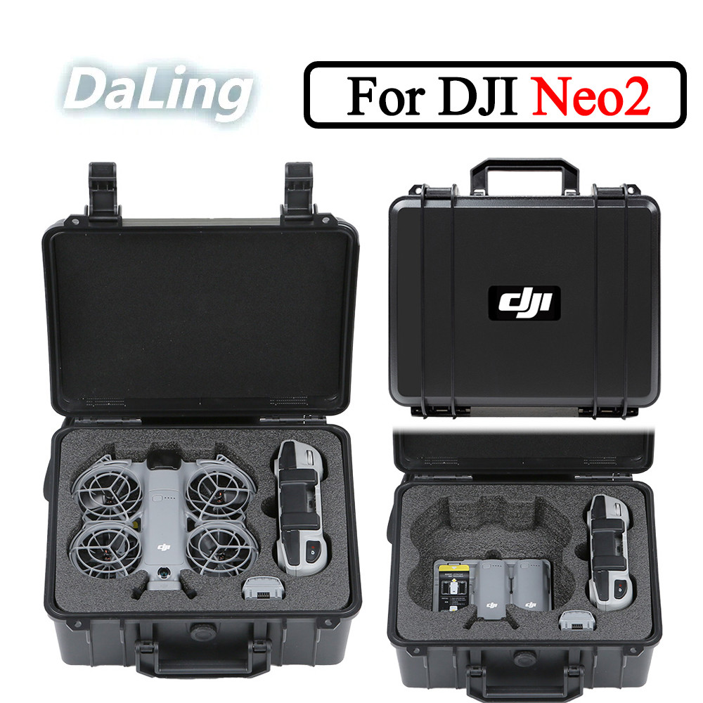 เหมาะสําหรับ DJI NEO2 กระเป๋าเก็บกระเป๋าเดินทางขนาดเล็ก โดรนมือถือ DJI NEO2 เคสกันน้ํา อุปกรณ์เสริม เคส