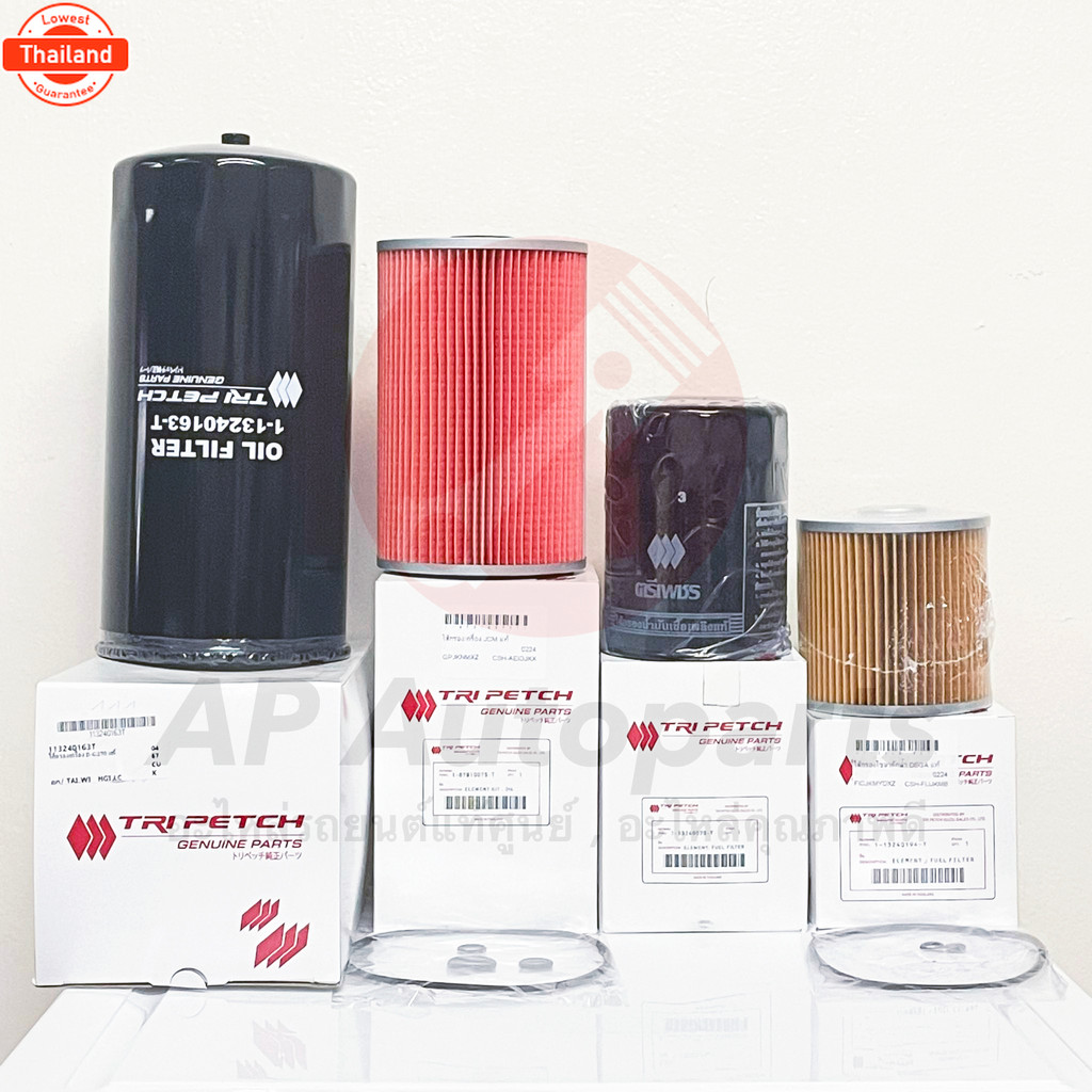 แท้ ISUZU ตรีเพชร !! ไส้กรองเครื่อง / ไส้กรองโซล่า DECA270 เดก้า270 / FXZ GXZ