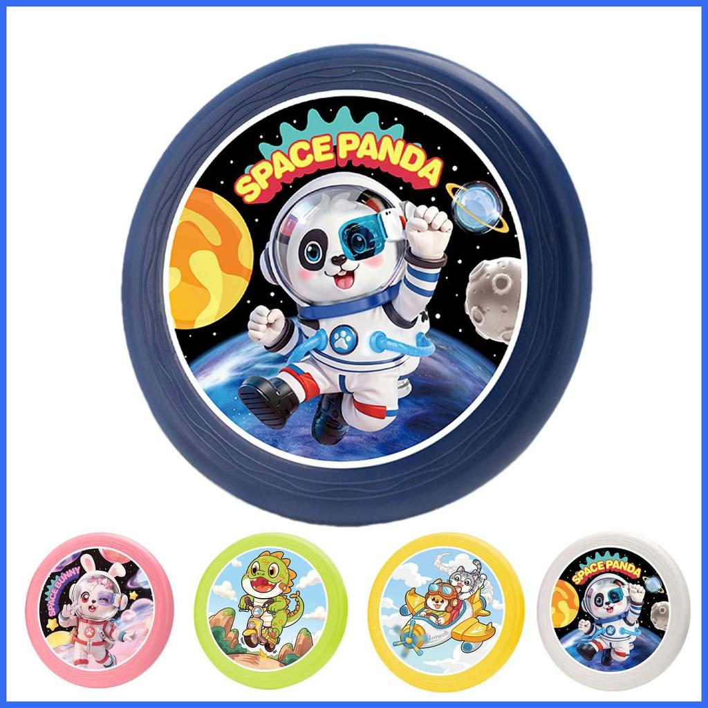 Flying Disc เด็ก Flying Disc กลางแจ้งเด็ก Flying Disc ของเล่นน่ารักการ์ตูน Soft Flying Disc สําหรับอ