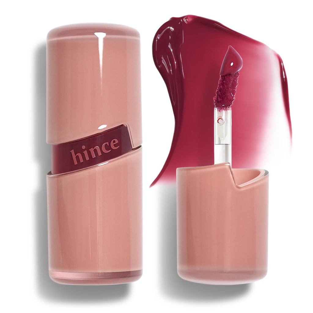 HINCE Raw Glow Lip Tint - Stain Glazed, Gloss Dewy Lip Gloss, Non Sticky & Long Wearing for Natural 