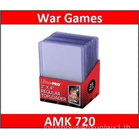 Ultra Pro Toploader สําหรับการ์ดเทรดดิ้ง (25 ต่อแพ็ค) เคลียร์เท่านั้น