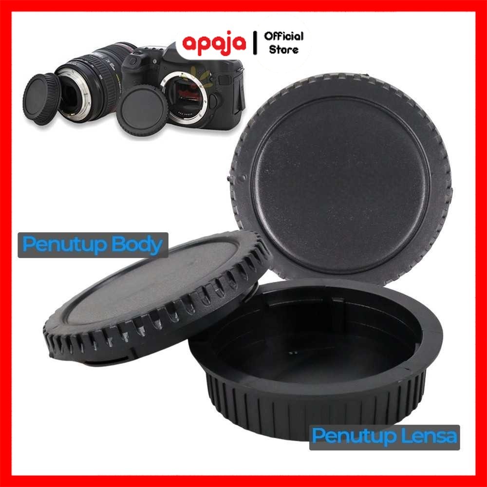 Apaja ฝาครอบเลนส์หน้าและหลังสําหรับ Canon - CA001