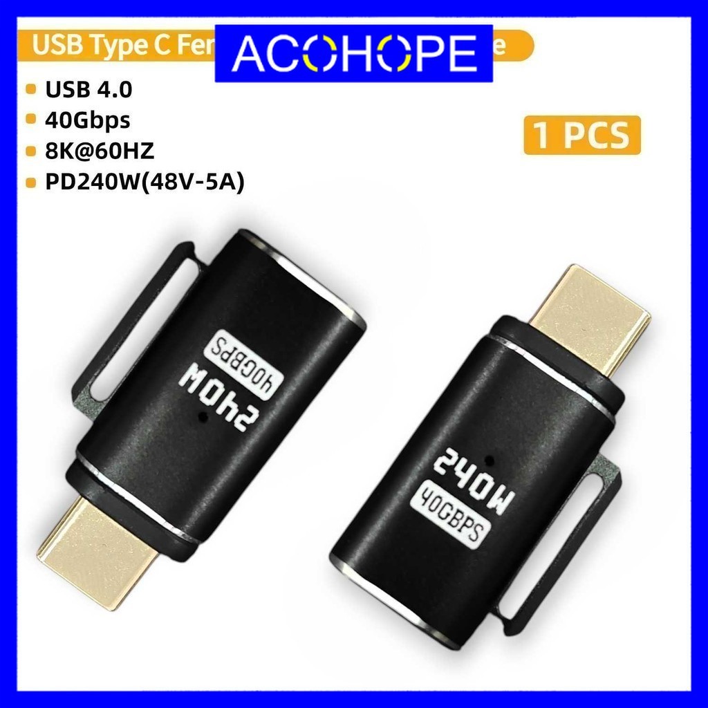 Afope OTG USB Type C 4.0 N52 อะแดปเตอร์แม่เหล็ก 8K 60Hz 40Gbps 240W - A1F35