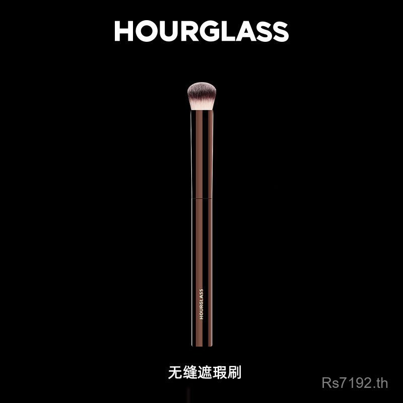 ของแท้ขนาดกลางแปรงแต่งหน้าคอนซีลเลอร์แปรงรายละเอียด HOURGLASS Crescent Foundation Brush HG Distribut