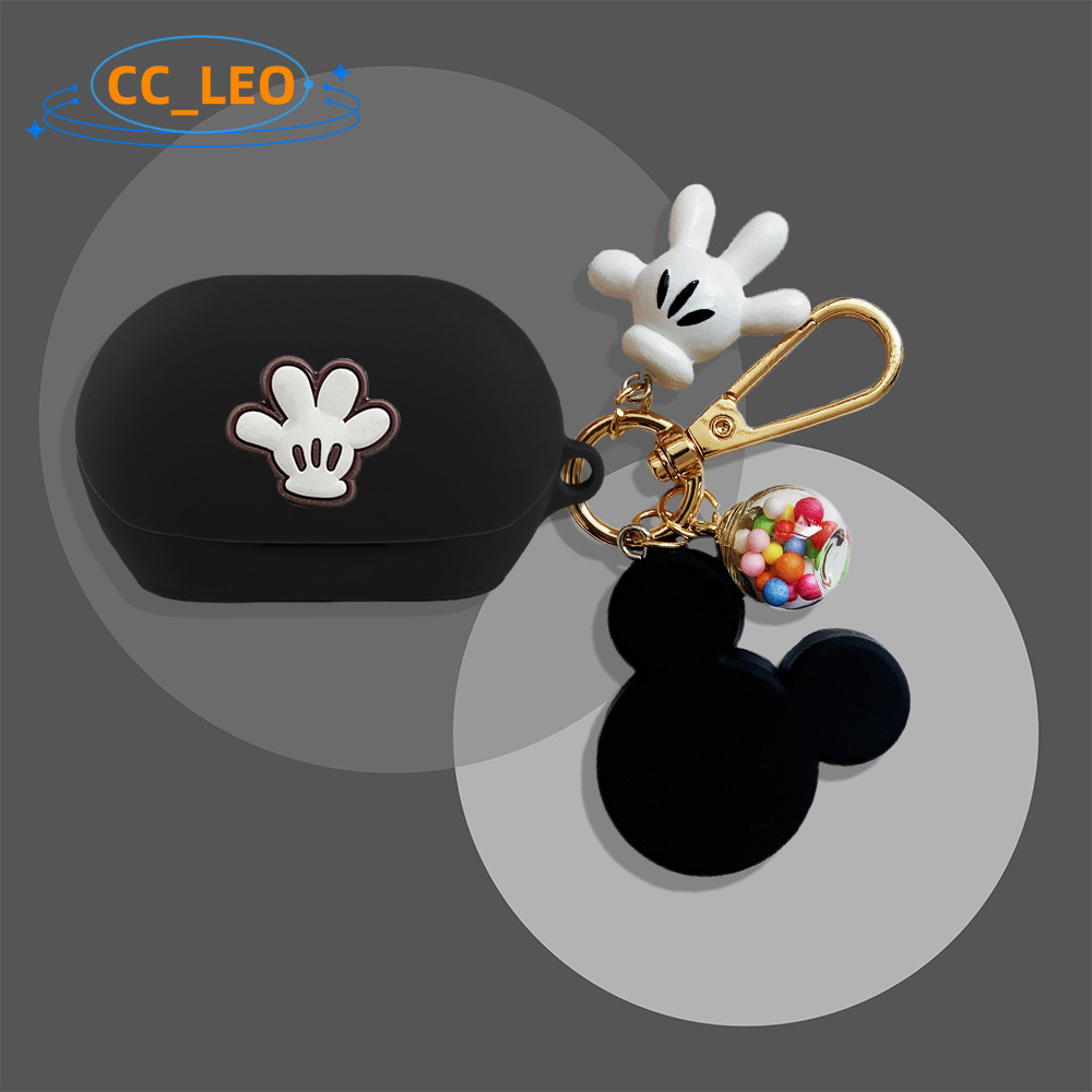 Suitable for JBL Soundgear Clips Case Silicone Soft Case Cartoon Keychain Pendant Compatible with JBL Soundgear Clips Shockproof Shell Protective Sleeve