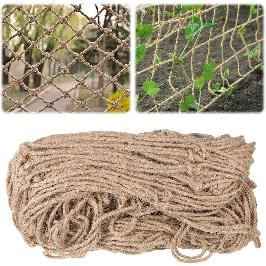 ตาข่ายพยุงพืช,พืชปีนเขาผัก Runner Bean Sweet Peas, Garden Trelli Climbing Plant ตาข่ายธรรมชาติพร้อม 