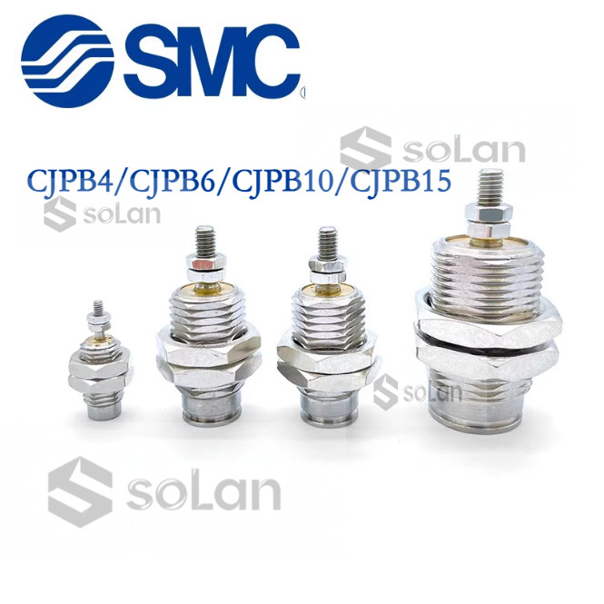 SMC CJPB4/CJPB6/CJPB10/CJPB15-5H4-10H4-15H4-20H4 Single-Action Piston Rod ภายนอกเข็มเกลียวประเภทกระบ