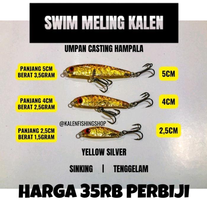 SWIM MELING KALEN | SWIMMBAIT KALEN NEW - 2.5 ซม