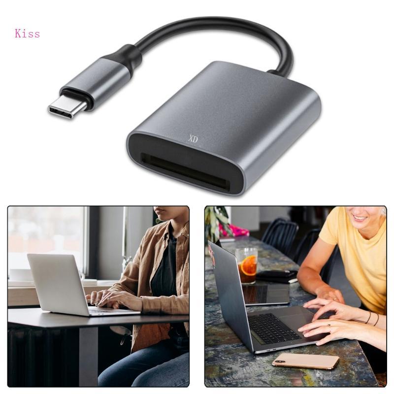 Kiss USB C ถึง XD Card Reader XD Card Adapter เครื่องอ่านการ์ดหน่วยความจํา Fast Data Transfer USB C 