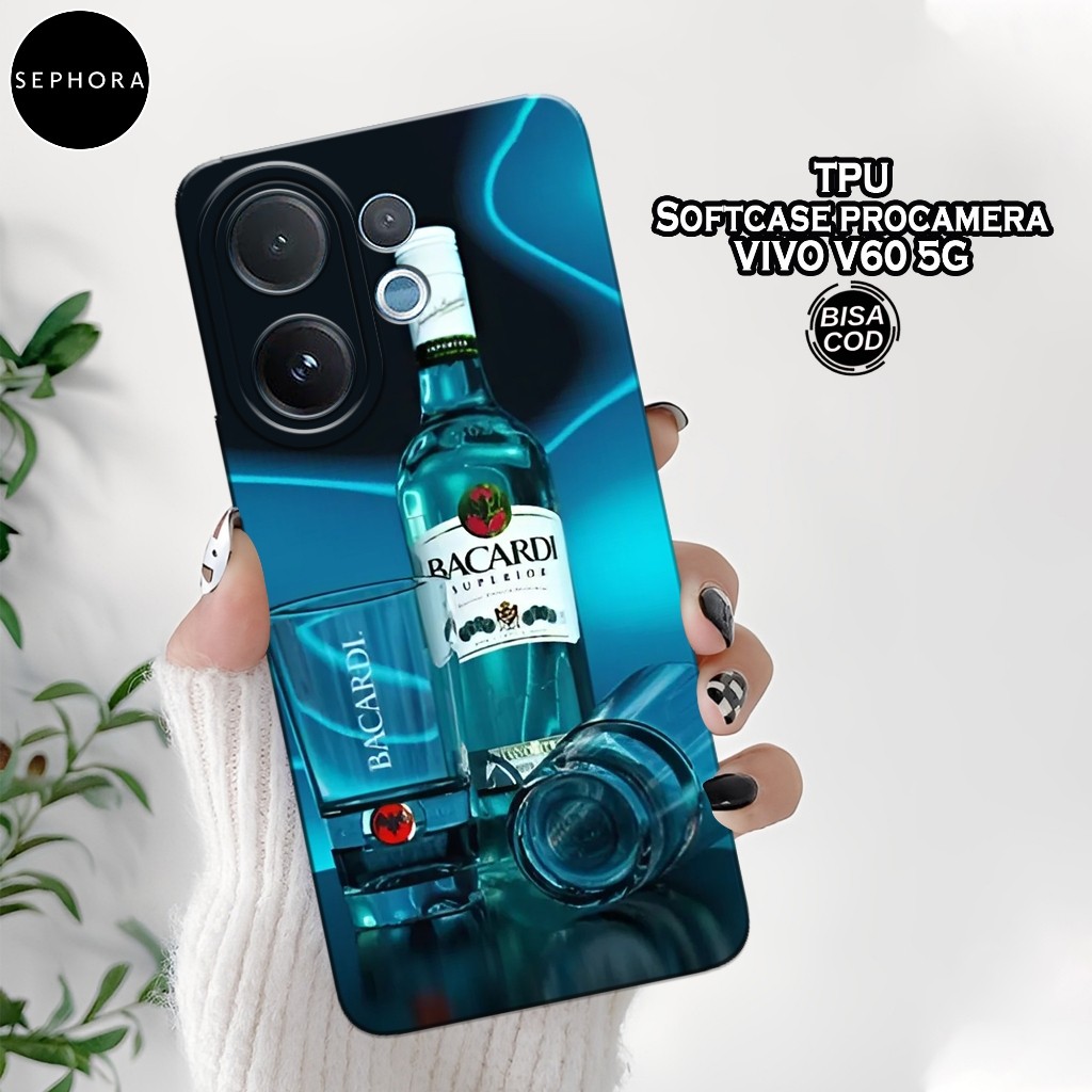 เคส HP ล่าสุด VIVO V60 5G 2025 - เคสแฟชั่นแบรนด์ - เคส VIVO V60 5G 2025 Softcase - เคสกล้อง Pro - VI