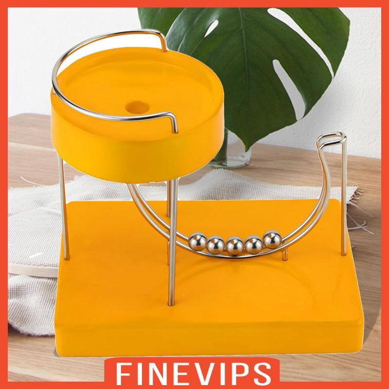 [Finevips] Perpetual Motion Infinite Jumping Toy Gadget ฟิสิกส์ศิลปะประติมากรรมเครื่องประดับหมุนตกแต