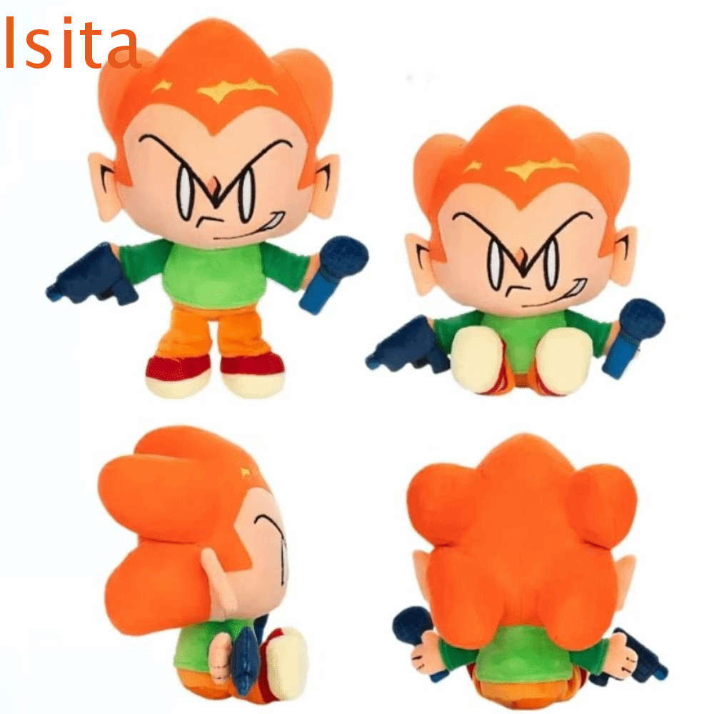 ISITAFTB Pico Darnell ของเล่นตุ๊กตา, ตุ๊กตาสัตว์ Soft FNF Nene ของเล่นตุ๊กตา, ตลกน่ารักสีสันอะนิเมะอ