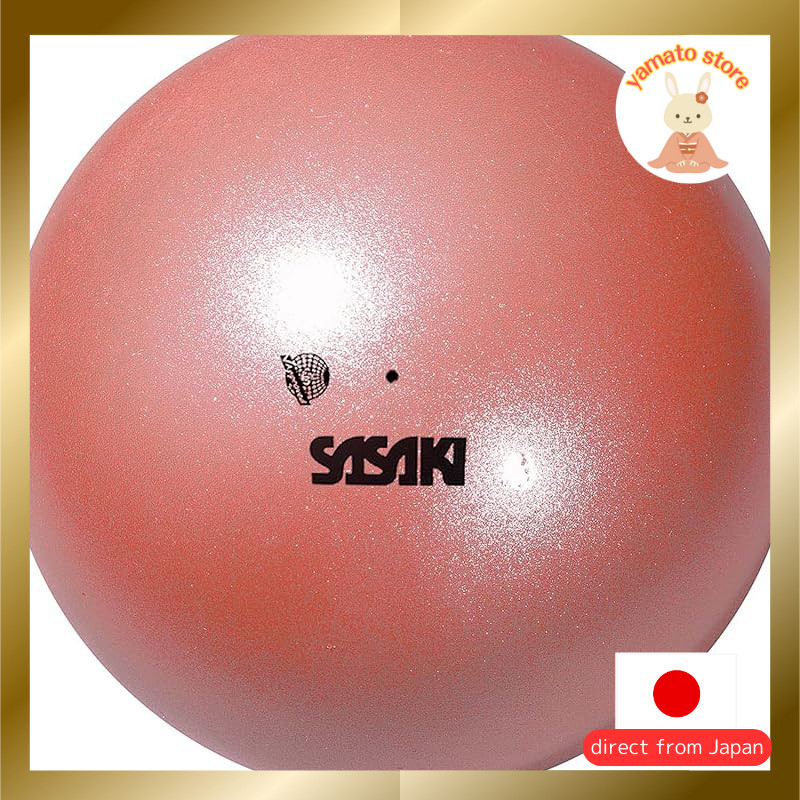 SASAKI Rhythmic Gymnastics Metallic Ball - 18.5cm, International Gymnastics Federation Certified
