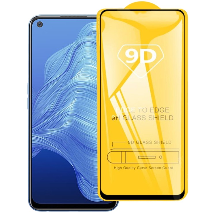 สําหรับ OPPO Realme 7 5G / 7i / 7 Global / 7 Asia 9D กาวเต็มแบบเต็มหน้าจอฟิล์มกระจกนิรภัยสําหรับ OPP