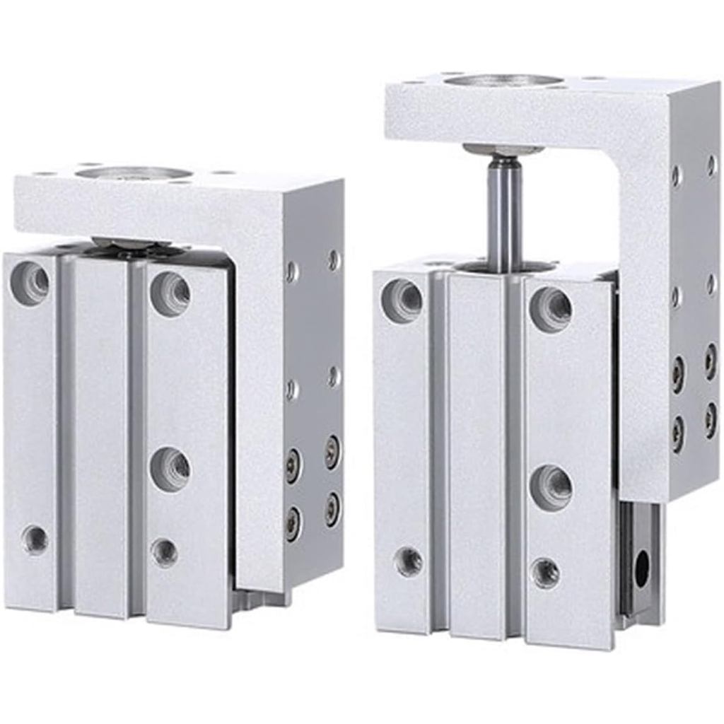 MXH/HLH Rail กระบอก MXH6 MXH10 MXH16 MXH20 SMC ประเภท Precision Pneumatic กระบอก Linear Side Rail Gu