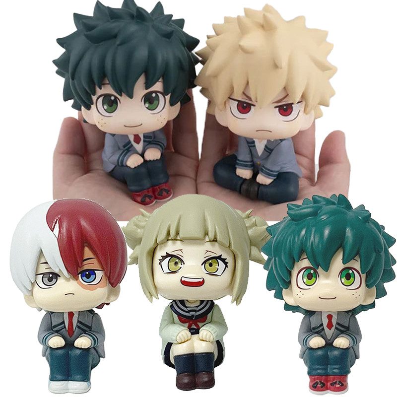 Izuku Midoriya My Hero Academia Action Figure 10CM Katsuki Bakugou Toga Himiko รุ่นสะสม