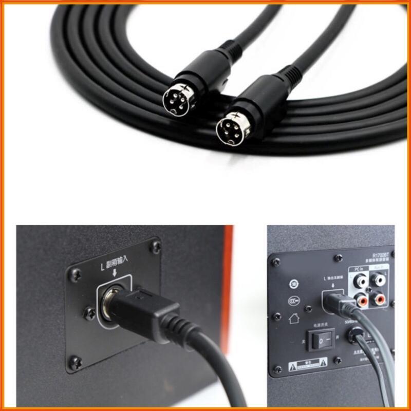 Topsky Fidelitys 4Pin DIN ลําโพงสําหรับ R1700BTR1600TIII ลําโพงการเชื่อมต่อ