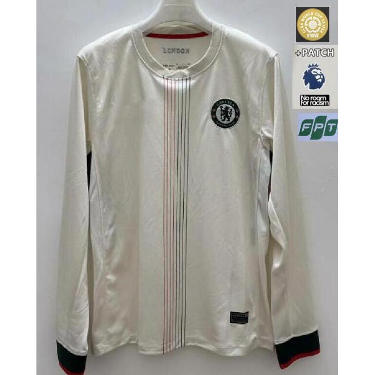 เชลซี รุ่นใหม่ 2025/26 เหย้า แขนยาว พิมพ์ลายแชมเปี้ยนส์