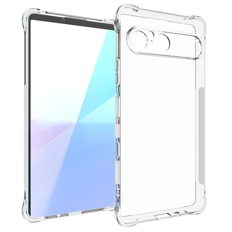 สําหรับ Sony Xperia 10 VII ถุงลมนิรภัยซิลิโคนกันกระแทกสําหรับ Sony Xperia 10 VII Soft TPU โปร่งใส Ma
