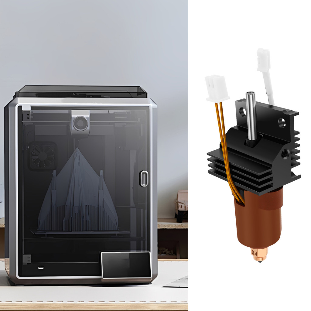 High Flow พิมพ์ Hotend Kit สําหรับ K1/K1 MAX/K1C เซรามิคความร้อนบล็อก Hotend ชุด SHOPSBC1704