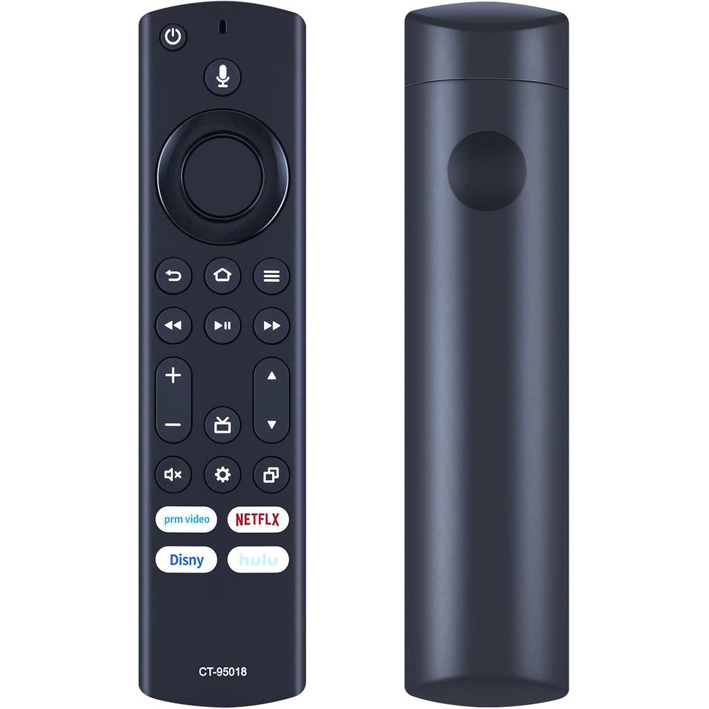 CT-95018 เปลี่ยนเสียงรีโมทคอนโทรลสําหรับ Toshiba & Insignia 4K LED UHD สมาร์ททีวี 40C350KU 43C350KU 