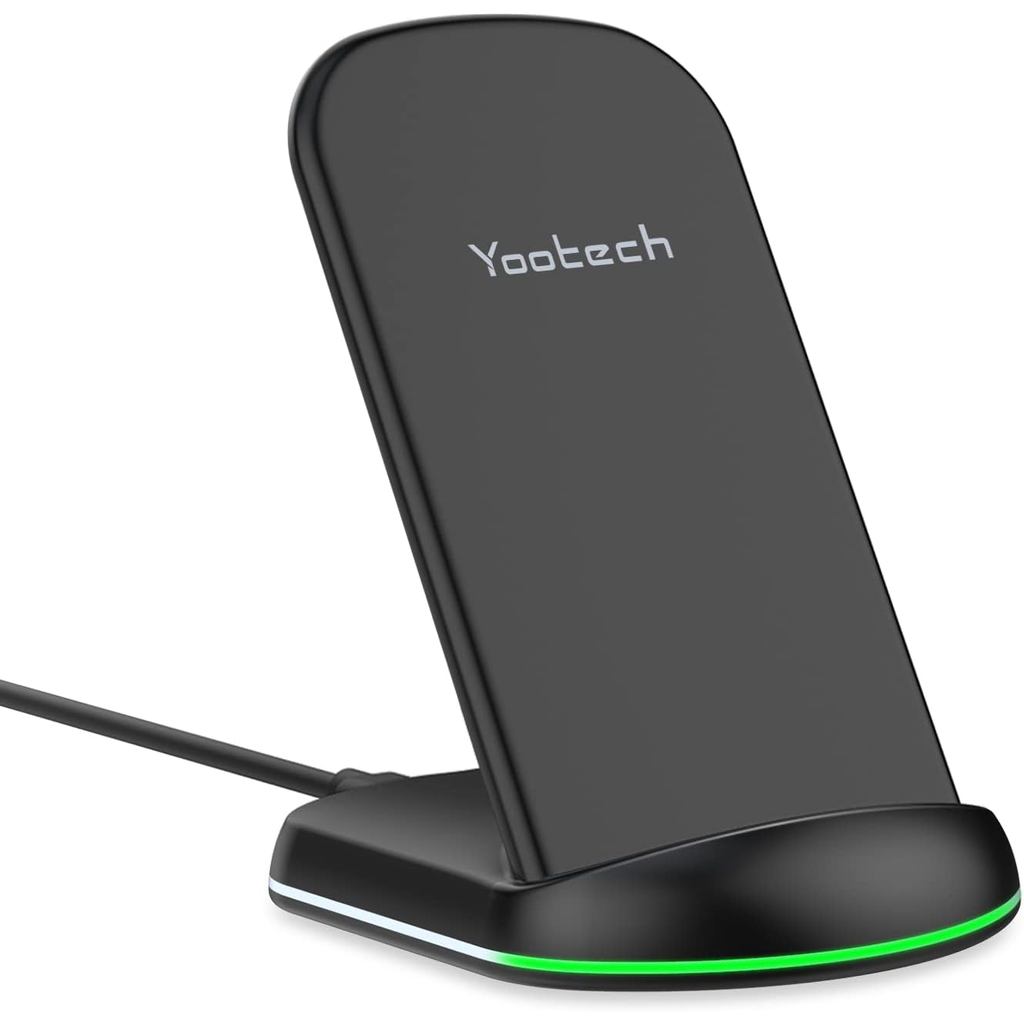Yootech Wireless Charger แท่นชาร์จไร้สายสูงสุด 10W เข้ากันได้กับ iPhone 17/17 Pro/17 Pro Max/Air/16e