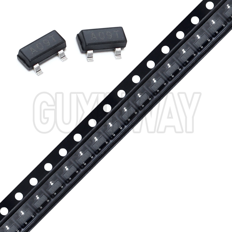 100 pcs AO3400 AO3400A 3400 A09T SOT-23 SMD Field Effect Transistor MOS-FET New original