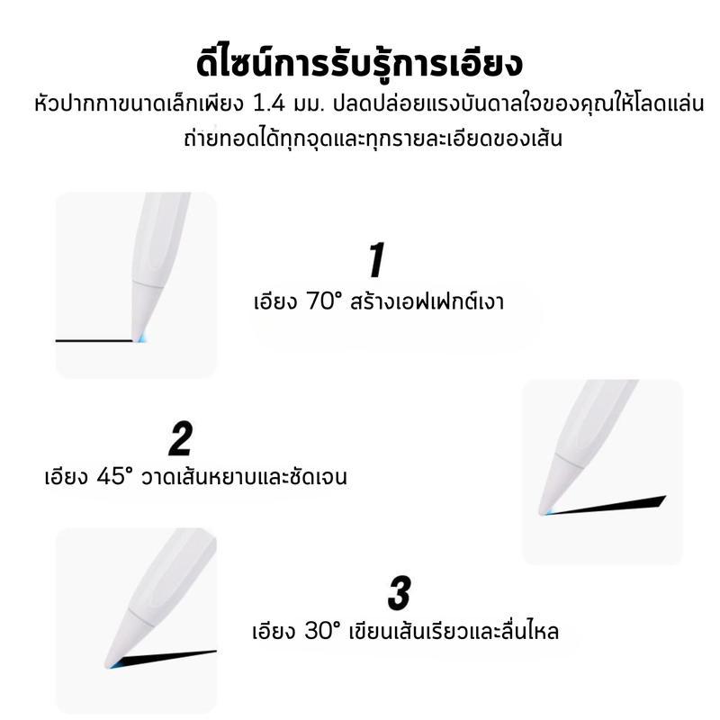 ปากกาสวิตช์สัมผัสสไตลัสรุ่น CD3293 Capacitive Magnetic Attraction ความไวสูงการจดจําเอียงแบตเตอรี่ติด