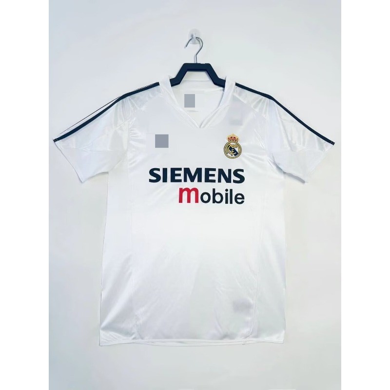 Retro 04-05 Real Madrid home เสื้อฟุตบอลแขนสั้น