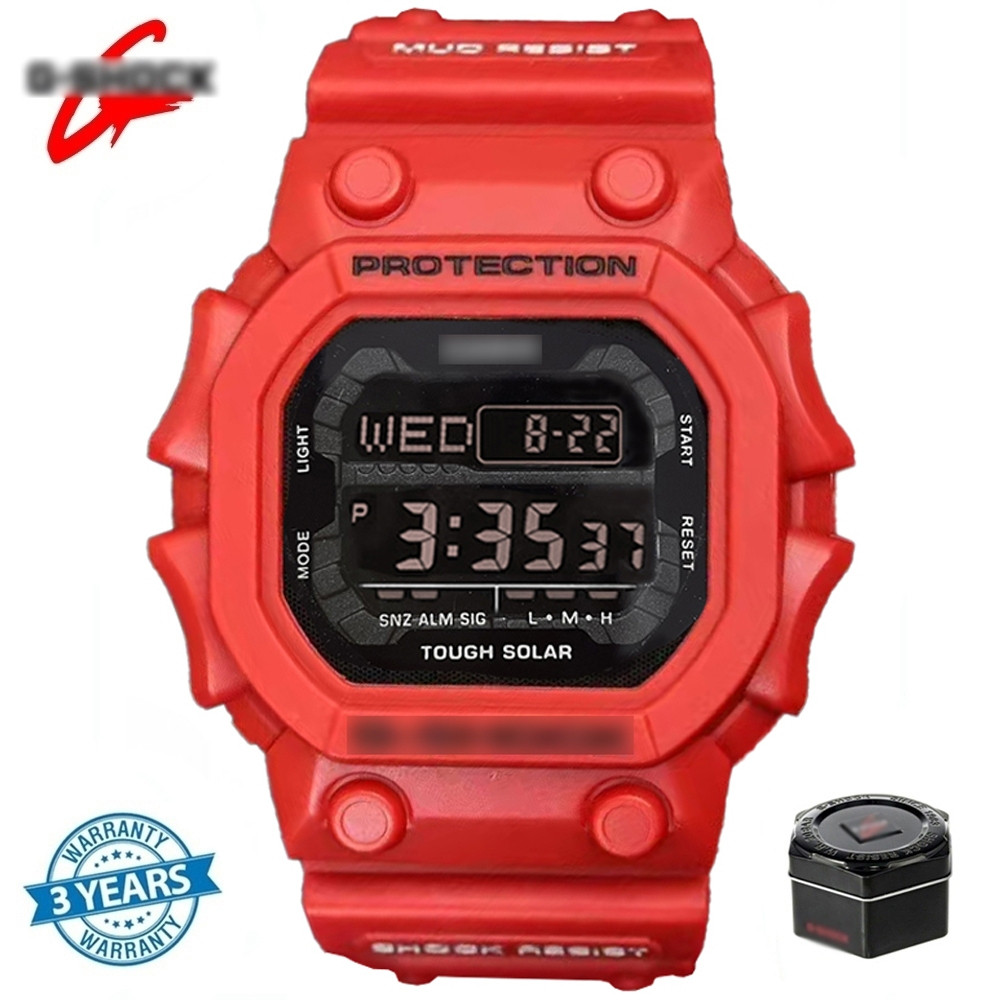 สต็อกในพื้นที่ G-shock DARK KNIGHT Black Square DW5600/6900 กีฬาผู้ชายผู้หญิงนาฬิกาผู้ชายนาฬิกาเด็กเ