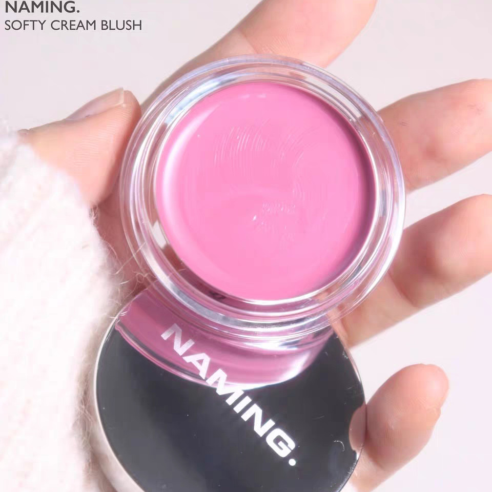 เกาหลี เกาหลี Naming Lip Cheek Dual-Use Multifunctional Blush Cream Highlight Brightening Moisturizi