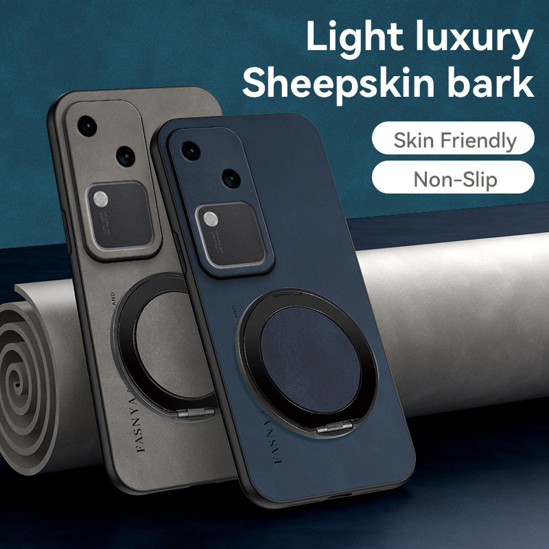 เคส VIVO S18 V30 V2318 โลหะหมุนแม่เหล็กป้องกันเลนส์, เคสกันกระแทก