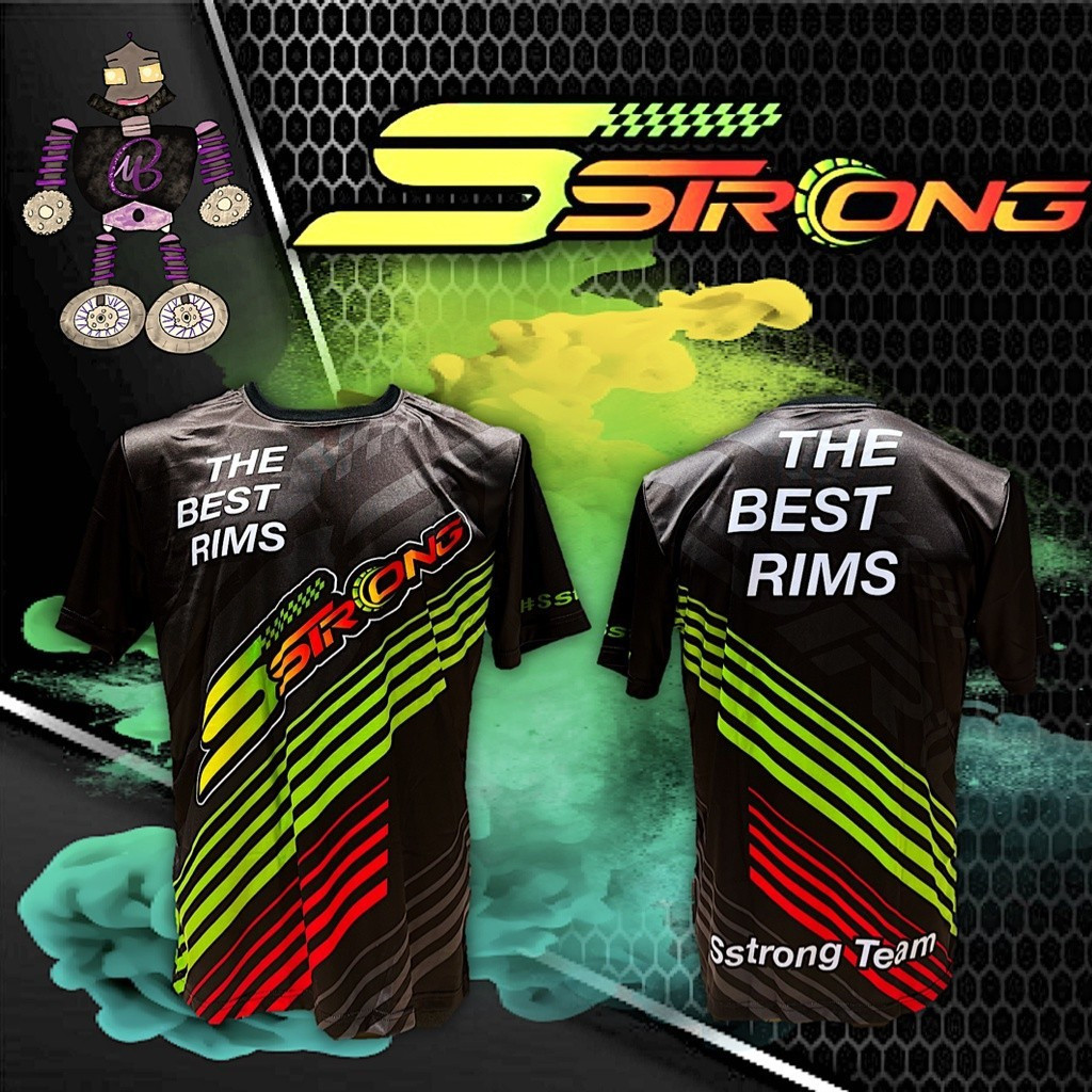 เสื้อยืด SSTRONG สำหรับทั้งชายและหญิง