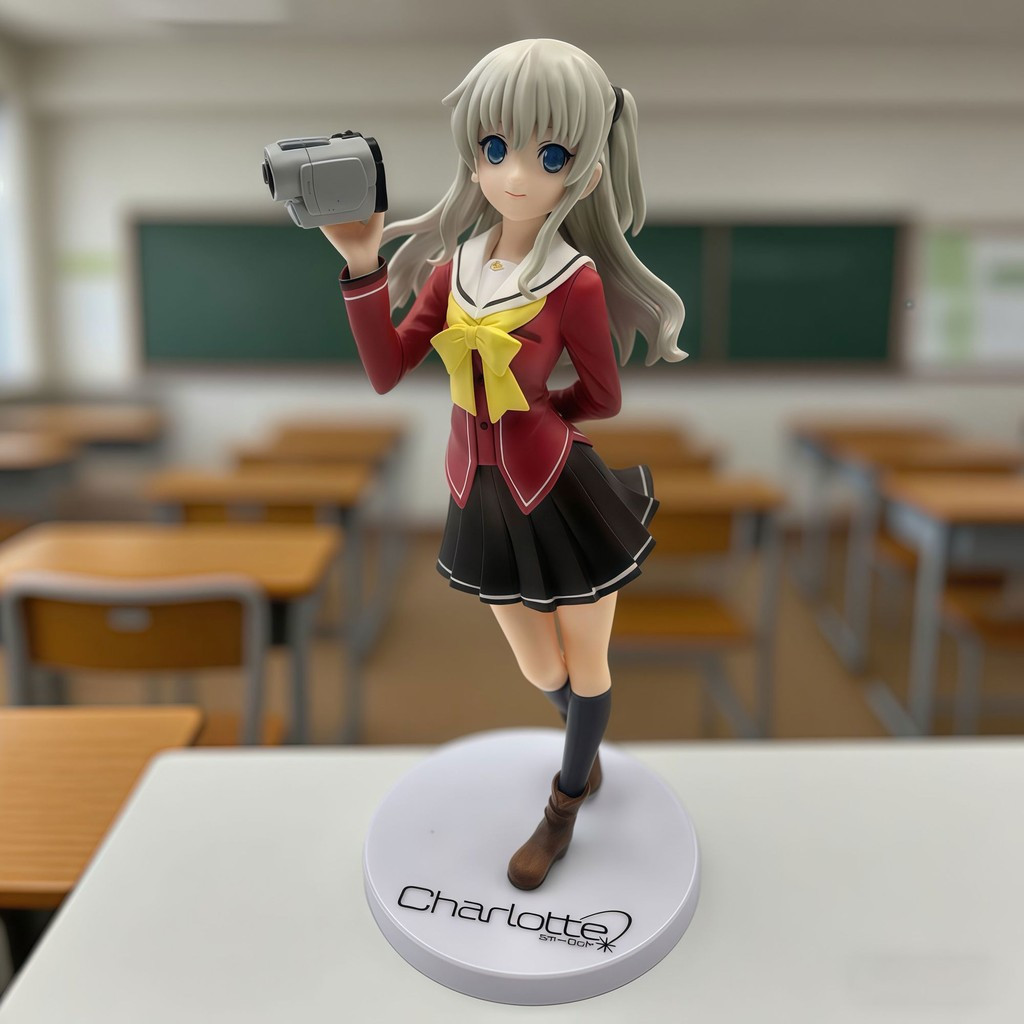[คลังสินค้าพร้อม] Tomori Nao Charlotte รูปตุ๊กตา GK รูปรูปปั้น Tomori Nao เดสก์ท็อปตกแต่งของขวัญเพื่