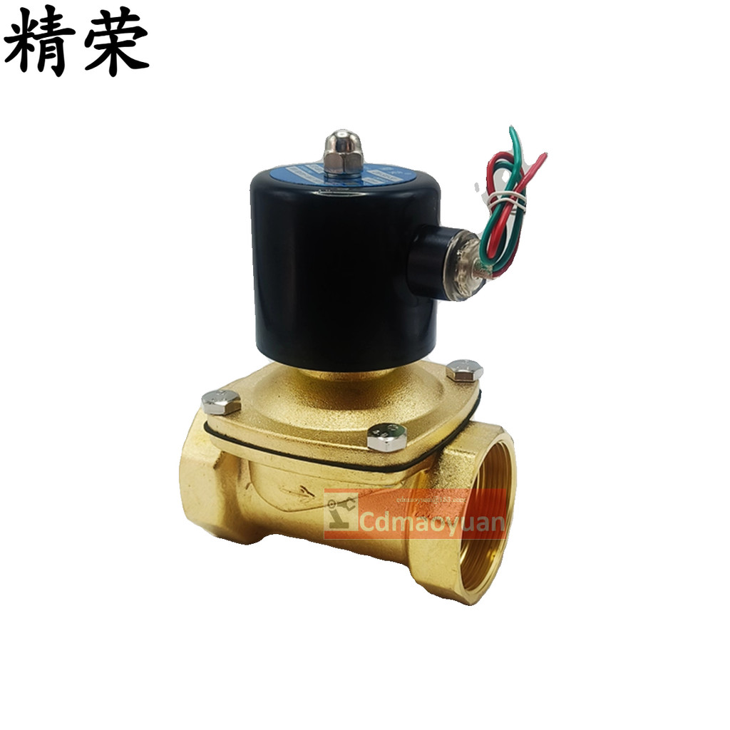Jingrong ปกติปิด Solenoid วาล์ววาล์วน้ํา 2W-160-15 2W-200-20 2W-250-25 2W-025-08 2W-040-10 Air วาล์ว