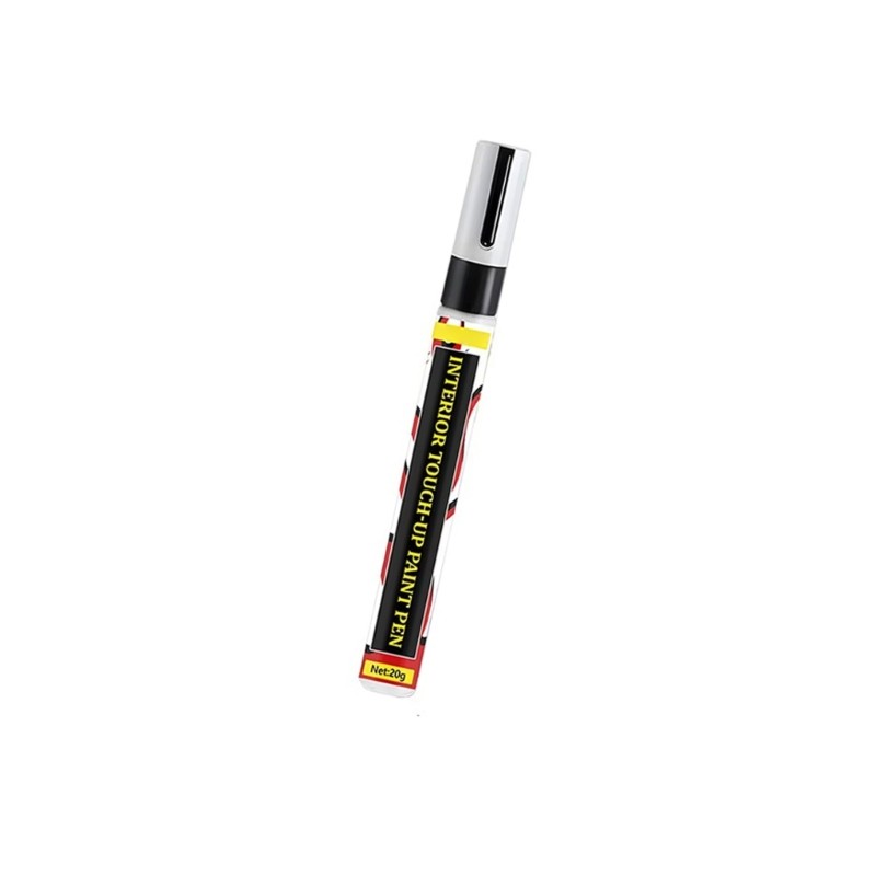 PCF * สูตร ABS ซ่อมพลาสติกสีดําปากกายานยนต์พวงมาลัยปุ่ม Touch Up Fast Dry Scratch Fix ทนต่อการสึกหรอ