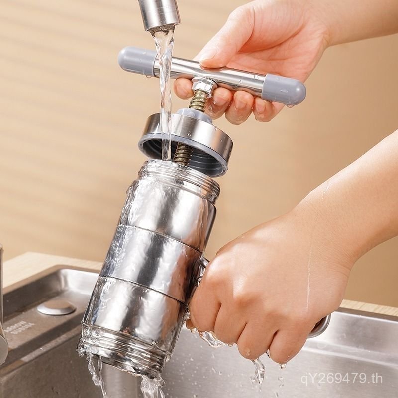 เครื่องทําเส้นก๋วยเตี๋ยวสแตนเลสเครื่องกดเส้นก๋วยเตี๋ยวด้วยตนเองเครื่องกดเส้นก๋วยเตี๋ยวในครัวเรือนเคร